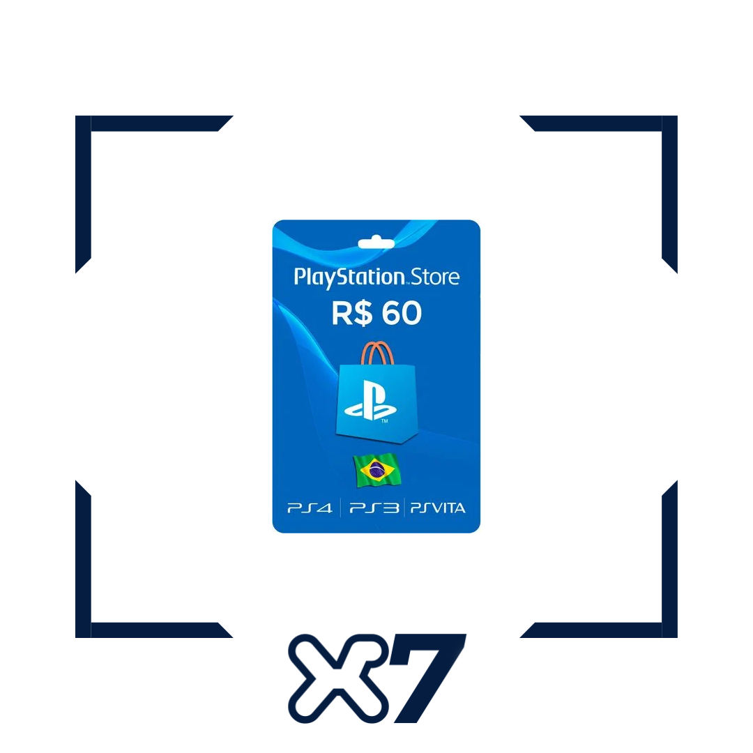 Playstation Store Brasil - R$ 60,00