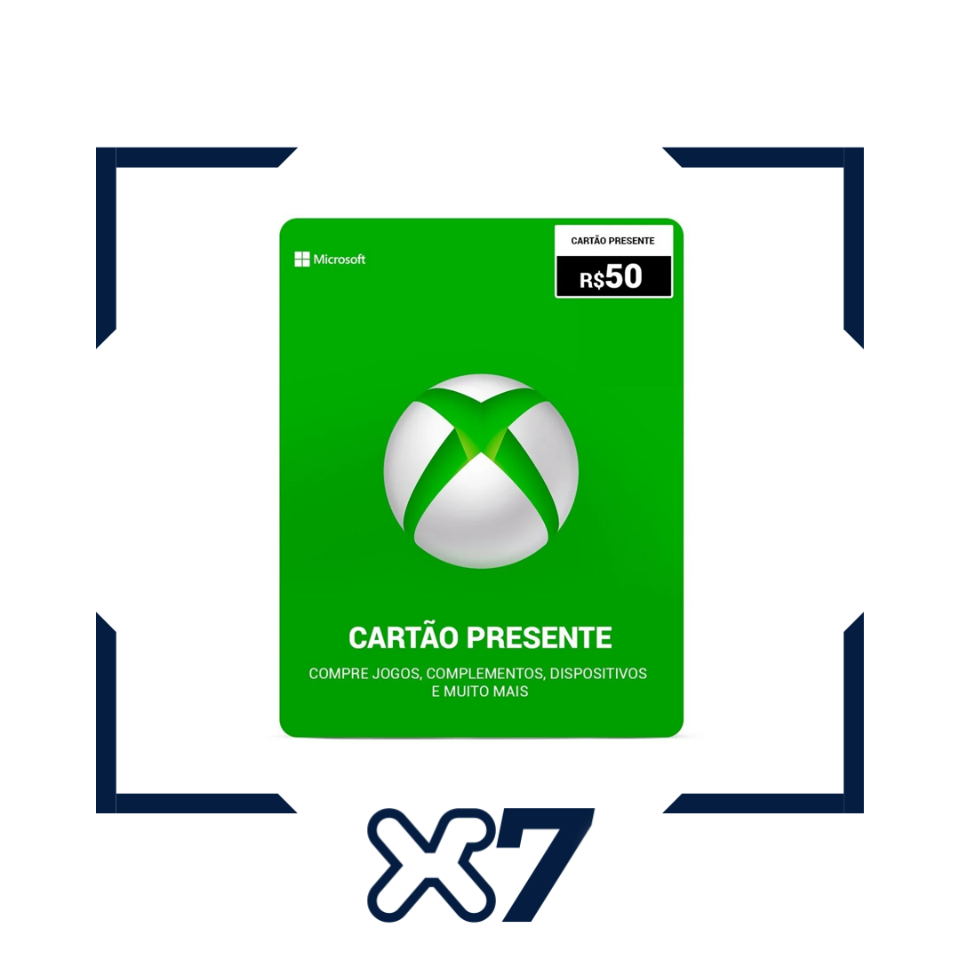 Xbox Cash Card - R$ 50,00